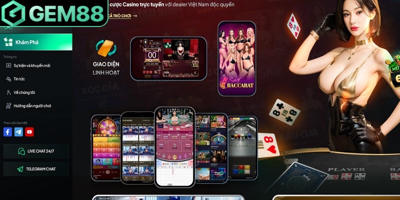 Tải App Gem88 - Hướng Dẫn Cài Đặt Android & iOS Biểu tượng xuất hiện trên màn hình chạm trực tiếp để mở