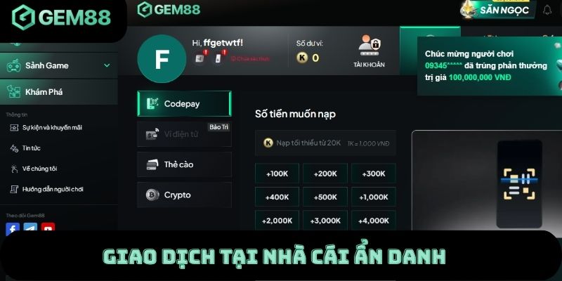 Gem88 - Trang Chủ Nhà Cái GEM88 Chính Thức Mới Nhất Giao dịch tại nhà cái ẩn danh
